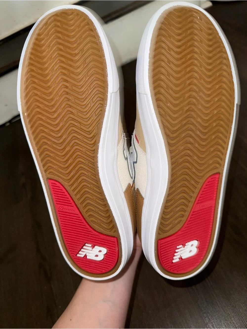 NWOB Jamie Foy × New Balance Numeric 306 'Tan White' MEN’s size 10.5